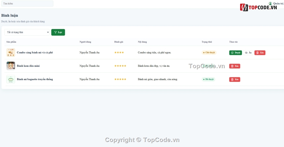 Web Bán Bánh Ngọt Laravel 5.8,source code      database,code de hieu           va de hiểu nhất,Đồ án  Website Bán Thực Phẩm